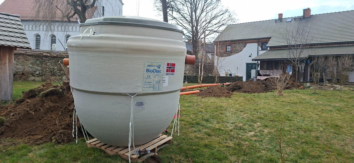Montaż oczyszczalni BioDisc KINGSPAN – PK-EKO