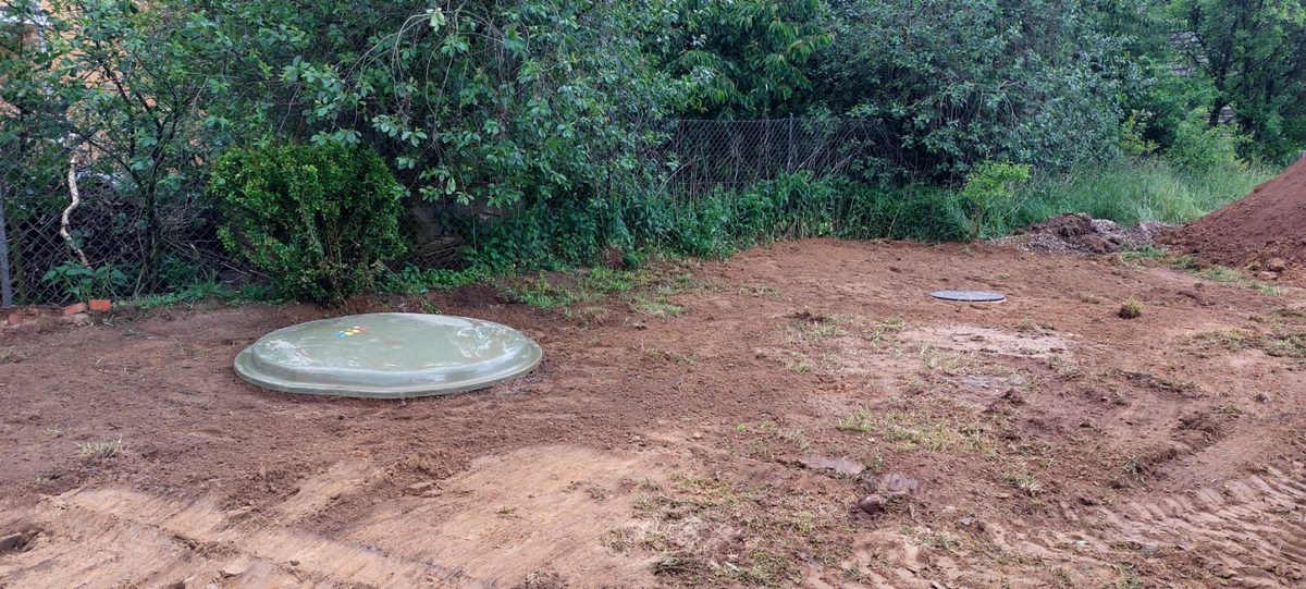 Montaż dwóch oczyszczalni KINGSPAN – instalacja większa